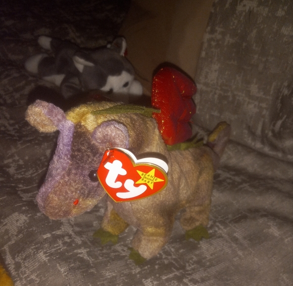 RARE Rover w/Daisy Tush Tag Beanie Baby $10K+ - Picture 6 of 8